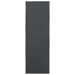 vidaXL Covor Runner ORIZ 1150 gsm Model din plasă neagră
