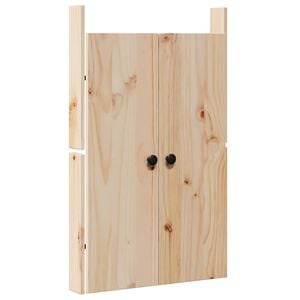 vidaXL Ușă de bucătărie MEPPEL Stejar &icirc;nchis 50 x 9 x 82 cm