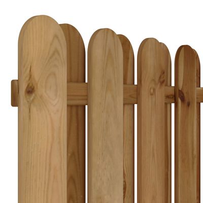 vidaXL Panou de gard cu șipci alternative, 180 x 180 cm, lemn de pin