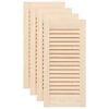 vidaXL Uși de dulap design lambriu 4 buc. 61,5x29,5 cm lemn masiv pin