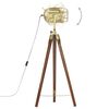 vidaXL Lampă de podea cu trepied, 97 cm, lemn masiv de mango