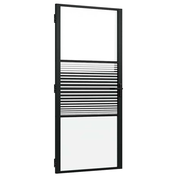 vidaXL Ușă de interior Negru 93 x 201.5 cm