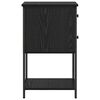 vidaXL Dulap de noapte Stejar negru 32 x 42 x 70 cm Lemn compozit