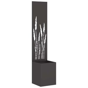 vidaXL Ecran de intimitate pentru grădină Negru 32 x 32 x 150 cm