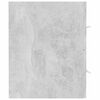 vidaXL Set mobilier de baie, 2 piese, gri beton, PAL