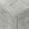 vidaXL Noptieră 2 pcs Gri din beton 40,5 x 40 x 48 cm Lemn compozit