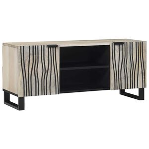 vidaXL Unități TV Alb 105 x 33 x 46 cm Lemn compozit
