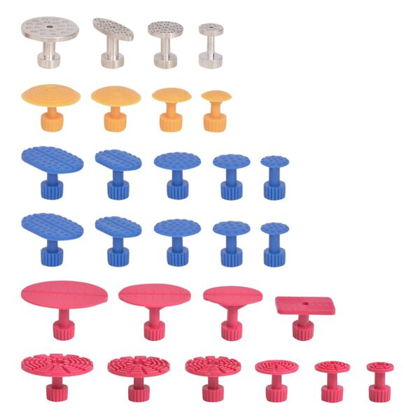 vidaXL Set reparații deformări fără vopsea, 80 piese, oțel inoxidabil