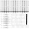 vidaXL Gard cu St&acirc;lp Gri 1,6 x 100 m Oțel și PVC