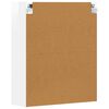 vidaXL Dulap suspendat Alb lucios 59 x 20 x 71.5 cm Lemn compozit