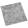 vidaXL Plăci de Pardoseală Gri 5,11 m&sup2; 55 buc. PVC