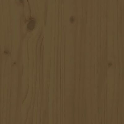 vidaXL Pat de zi, maro miere, 100x200 cm, lemn masiv de pin