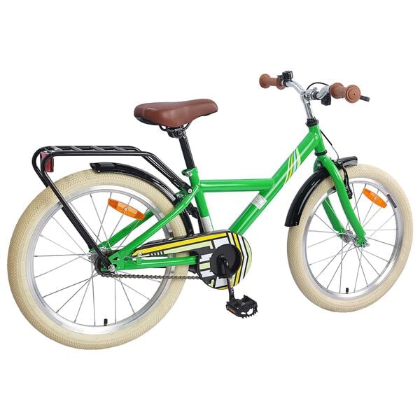 vidaXL Bicicletă pentru Copii 18 Inci pentru 5-7 ani Verde