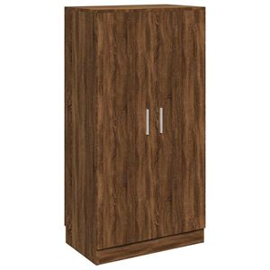vidaXL Pantofar, stejar maro, 55x35x108 cm, lemn prelucrat