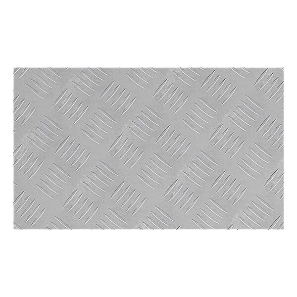 vidaXL Trepte Dreptunghiular 4 pcs Argintiu 50 x 30 cm Aluminiu