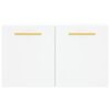 vidaXL Dulap de perete, alb, 60x36,5x35 cm, lemn prelucrat
