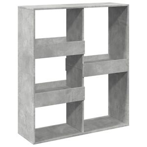 vidaXL Separator de cameră, gri beton, 100x33x115 cm, lemn prelucrat
