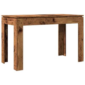 vidaXL Masă de bucătărie, lemn vechi, 120 x 60 x 76 cm, PAL
