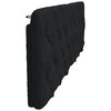 vidaXL Pernă pentru tăblie de pat, negru, 180 cm, material textil
