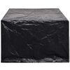 vidaXL Husă mobilier grădină, 8 ocheți, 113x113x73 cm