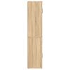 vidaXL Dulap înalt, stejar sonoma, lemn prelucrat
