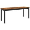 vidaXL Bancă de grădină 108,5 x 35 x 45 cm Lemn Solid de Acacia