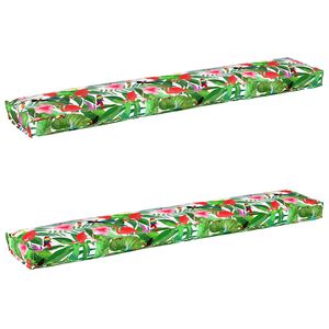 vidaXL Set de perne pentru palet Floral 2 pcs Jungla tropicală