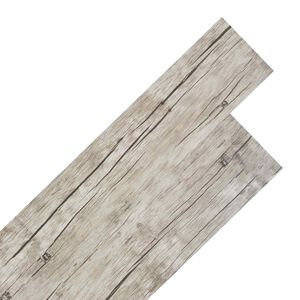 vidaXL Plăci de Pardoseală Stejar Spălat 5,02 m&sup2; 36 buc. PVC