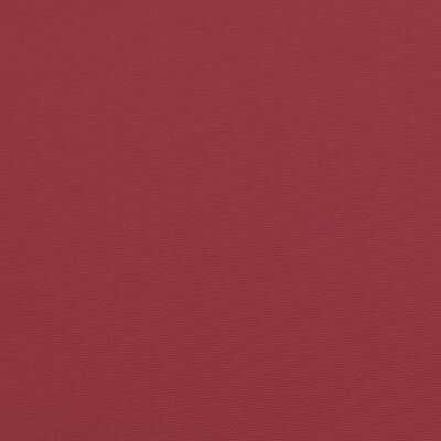 vidaXL Pernă pentru paleți, roșu vin, 80 x 80 x 12 cm, țesătură