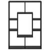 vidaXL Dulap pentru cărți Stejar Negru 63 x 20 x 90 cm Lemn compozit