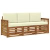vidaXL Seturi de canapele 3 buc. Lemn Solid de Acacia