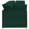 vidaXL Canapea modulară cu perne, verde &icirc;nchis, catifea