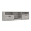 vidaXL Comodă TV, gri beton, 150x33,5x45 cm, lemn prelucrat