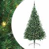 vidaXL Pom de Crăciun artificial pre-iluminat Verde 240 cm PVC