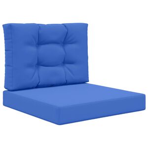 vidaXL Perna pentru canapea de exterior 2 pcs Albastru regal Poliester