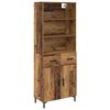 vidaXL Bufet Lemn vechi 69,5 x 34 x 180 cm Lemn prelucrat