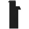 vidaXL Birou de recepție negru 100x50x103,5 cm Lemn prelucrat