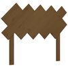 vidaXL Tăblie de pat, maro miere, 104x3x80,5 cm, lemn masiv de pin