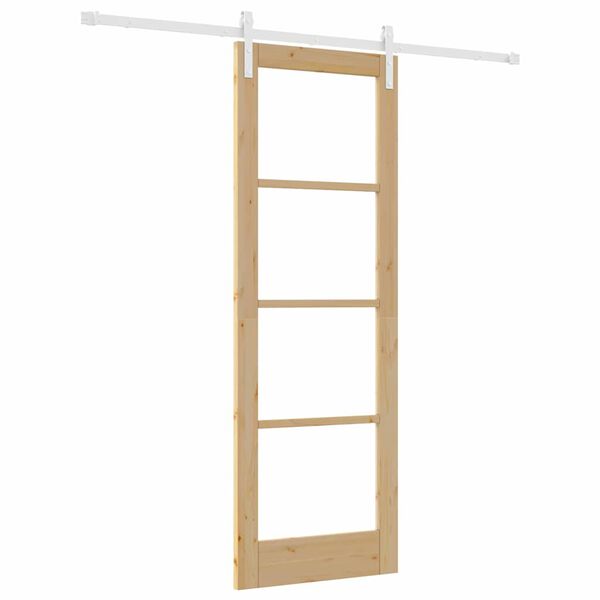 vidaXL Ușă glisantă ORKDAL natural 73,5 x 211 cm