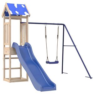 vidaXL Set de joacă pentru exterior, lemn masiv de pin