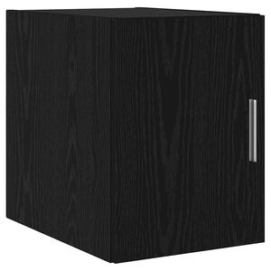 vidaXL Dulap montat pe perete Stejar Negru 30 x 42.5 x 39.5 cm