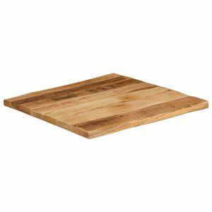 vidaXL Blat de masă contur organic 40x40x2,5 cm lemn masiv mango brut