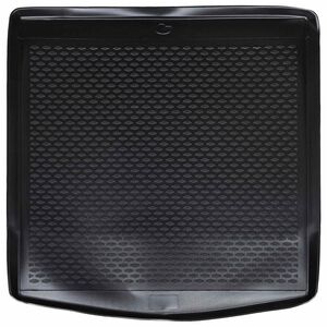 vidaXL Covor de portbagaj Negru Cauciuc