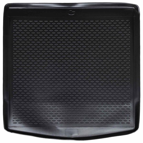 vidaXL Covor de portbagaj Negru Cauciuc