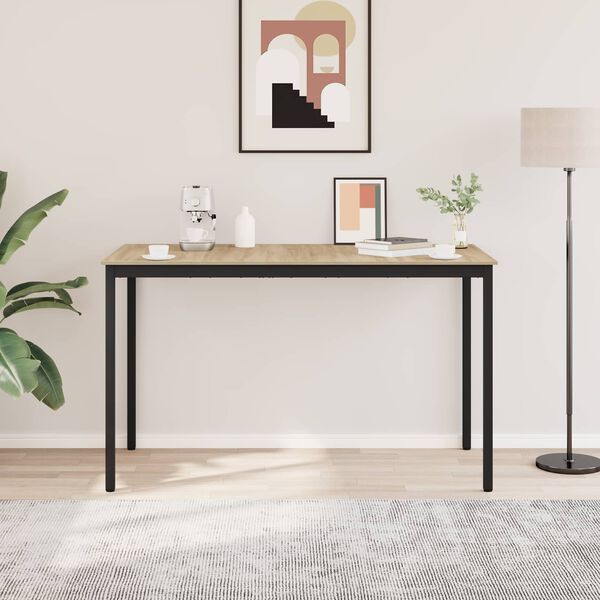 vidaXL Masă Bar &icirc;n Picioare Lemn compozit