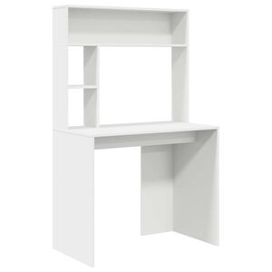 vidaXL Birou Alb 91 x 50 x 149 cm Lemn prelucrat