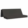 vidaXL Canapea Pat Pliabilă 180 x 67 x 45 cm Gri &icirc;nchis