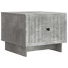 vidaXL Masă de cafea Gri Beton 49 x 50 x 40 cm Lemn prelucrat