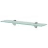 vidaXL Raft suspendat din sticlă, 50 x 10 cm, 8 mm