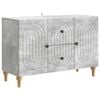 vidaXL Cabinet TV cu sertar Gri Beton 89 x 34,5 x 60 cm Lemn prelucrat